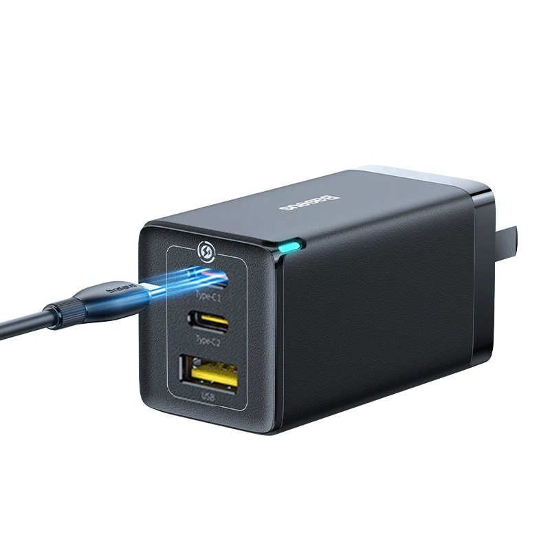 倍思 65W 氮化鎵充電器套裝（用户提供商品圖）