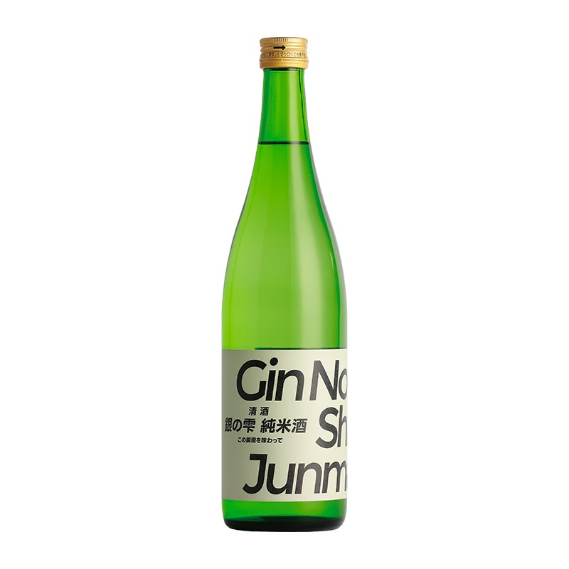 銀雫純米酒1.8L 日本清酒 原裝進口清酒 微醺低度酒（用户提供商品圖）