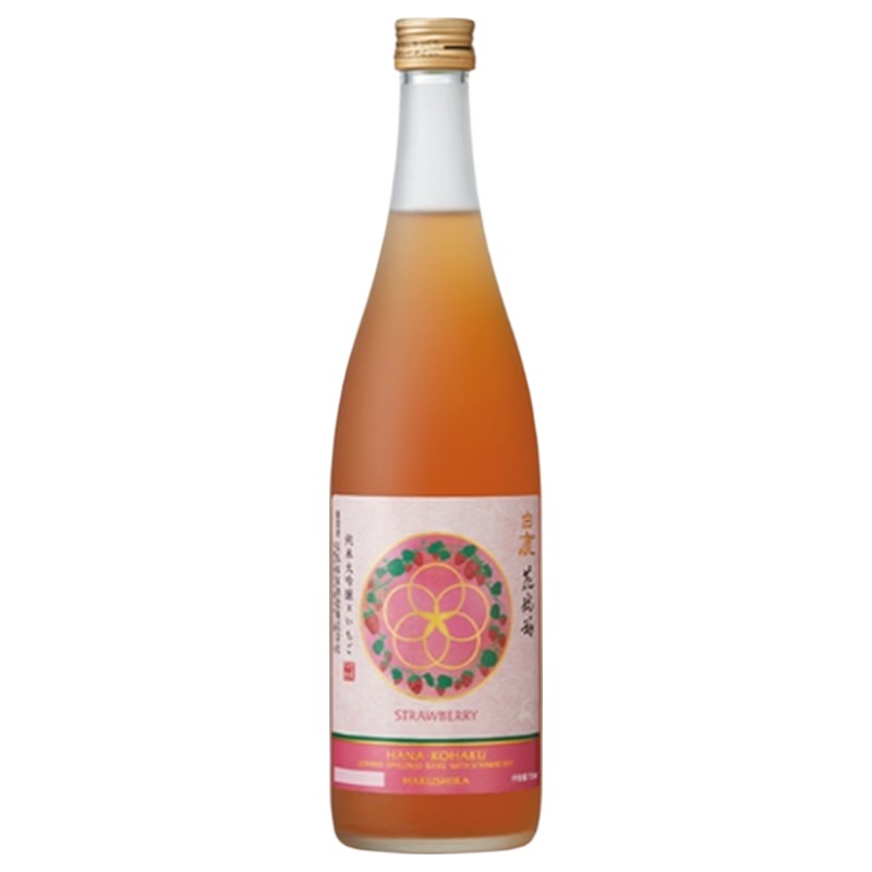 黑松白鹿 花琥珀 草莓風味純米大吟釀720ml 日本清酒 微醺果酒晚安酒（用户提供商品圖）